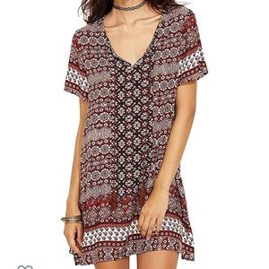 Bohemian mini dress